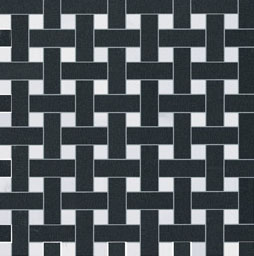Мозаика SPLENDIDA Bianco Nero Mosaico 30,5*30,5 (fIA9)